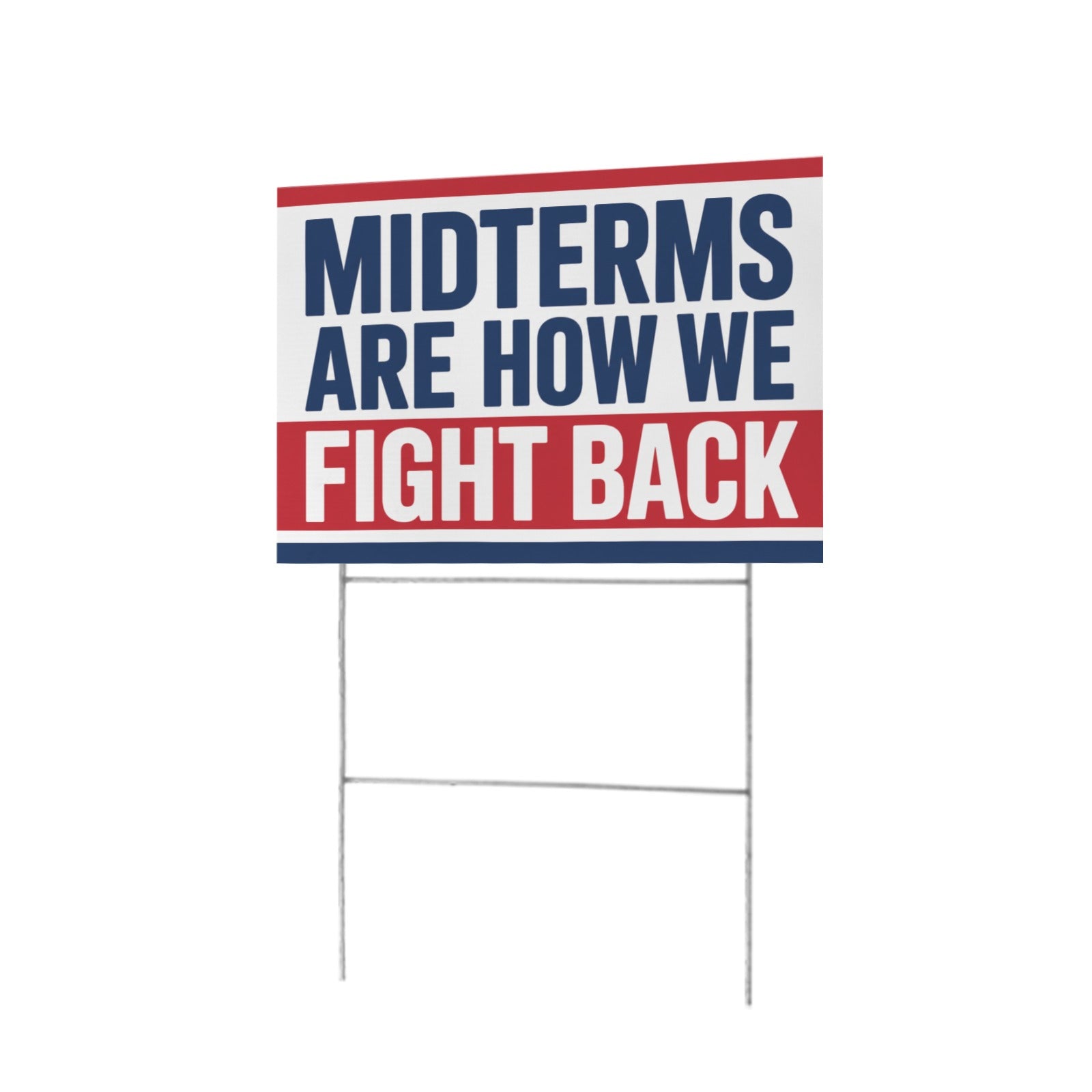 Midterms Move Us Forward 12 x 9 in House Sign