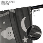Felix Magic Stage 52 x 84 in Window Curtain Set