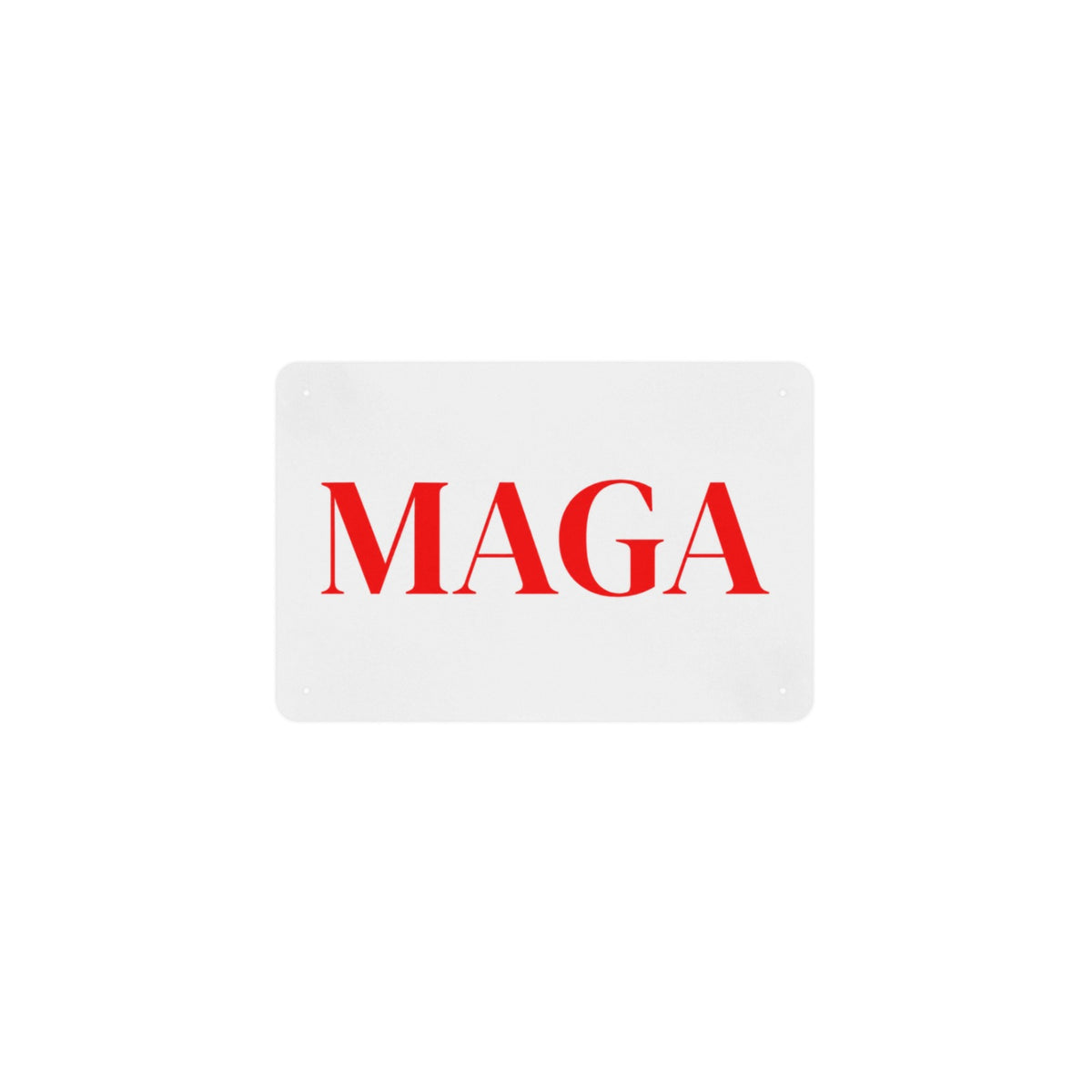 Trump MAGA 2024 12 x 8 in Metal Tin Sign
