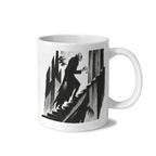 Count Orlok Moonlit Staircase Key 11 oz White Ceramic Mug