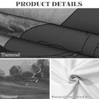 Picnic Dog 178cm x 140cm Rectangular Tablecloth 70x55inch (QUE)