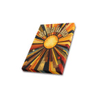 Neo Deco Fan Arch Frame Canvas Print 8"x10"