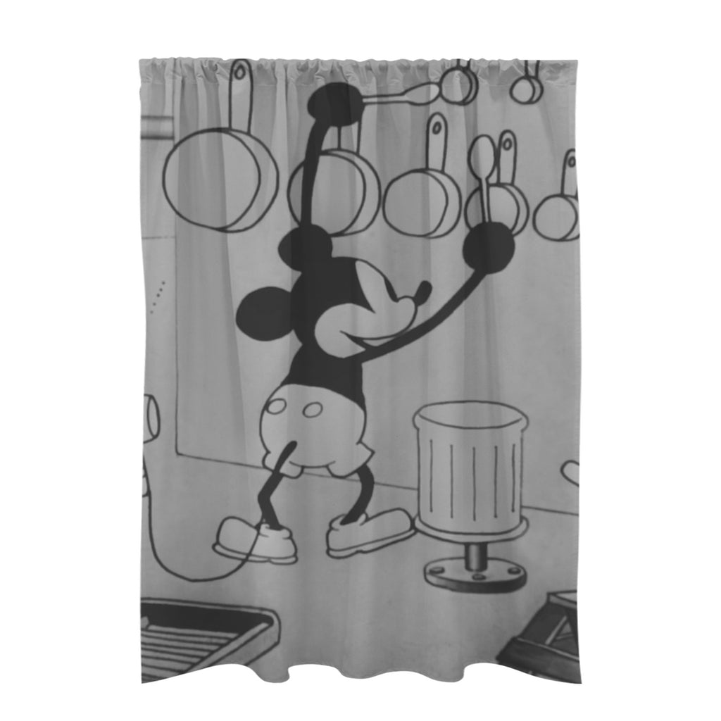 Mickey Long-Handled Pan 51 x 72 in Door Curtain (QUE)