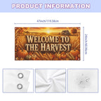 Harvest Welcome 47 x 24 in Festival Banner