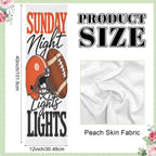 Sunday Night Lights 12 x 40 in Polyester Peach Skin Tapestry
