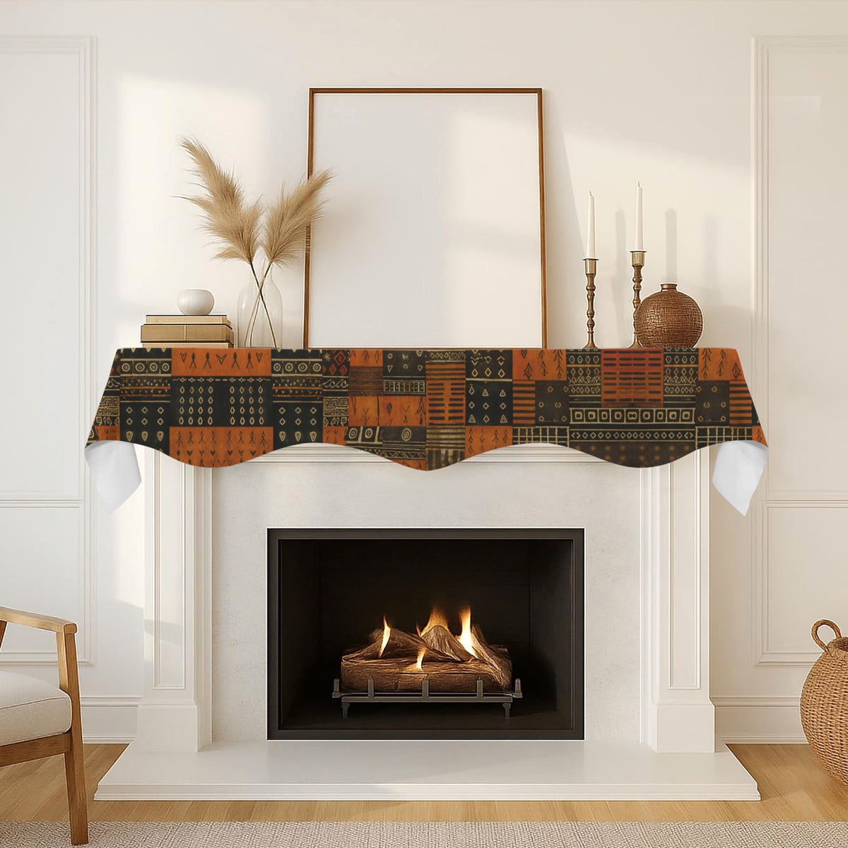 Plaid Pet Parade 200cm x 43.1cm Fireplace Cloth (QUE)