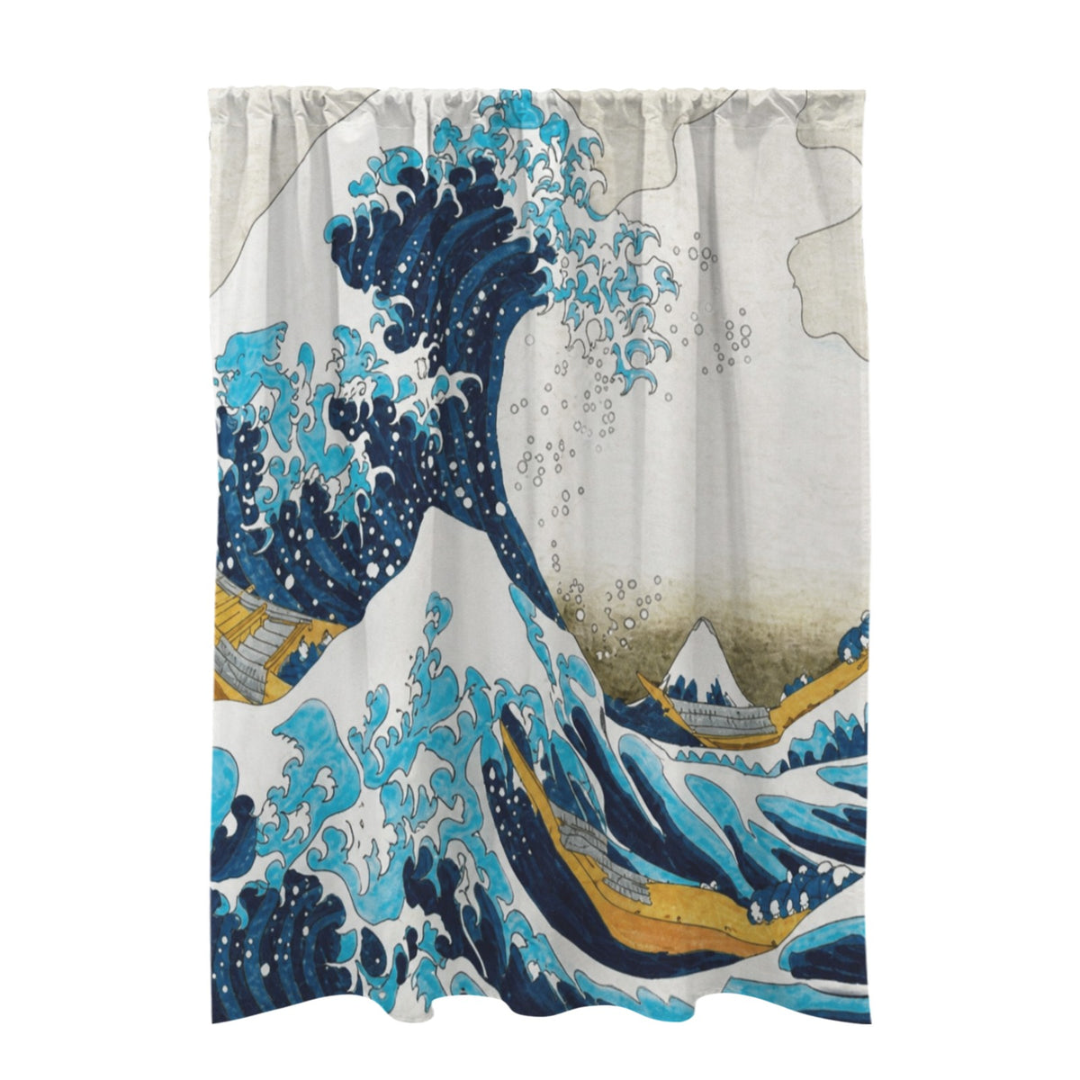 Hokusai Great Wave 51 x 72 in Door Curtain (QUE)
