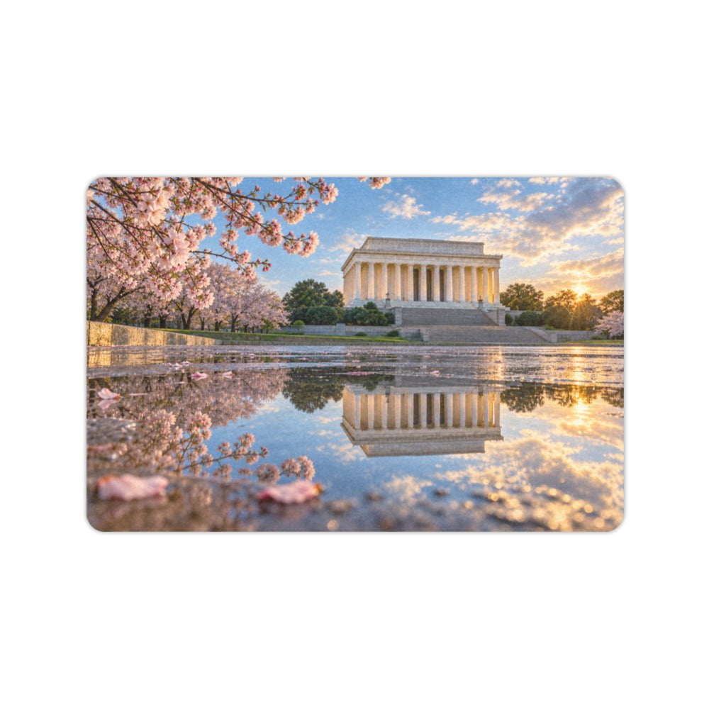 Rainwater Lincoln Memorial 23.6 x 15.7 in Doormat