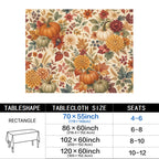 Chintz 178cm x 140cm Rectangular Tablecloth 70x55inch (QUE)