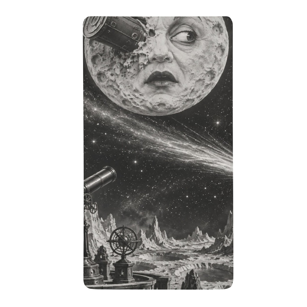 Moon Face Comet Fitted Sheet 39x75x13inch (QUE)