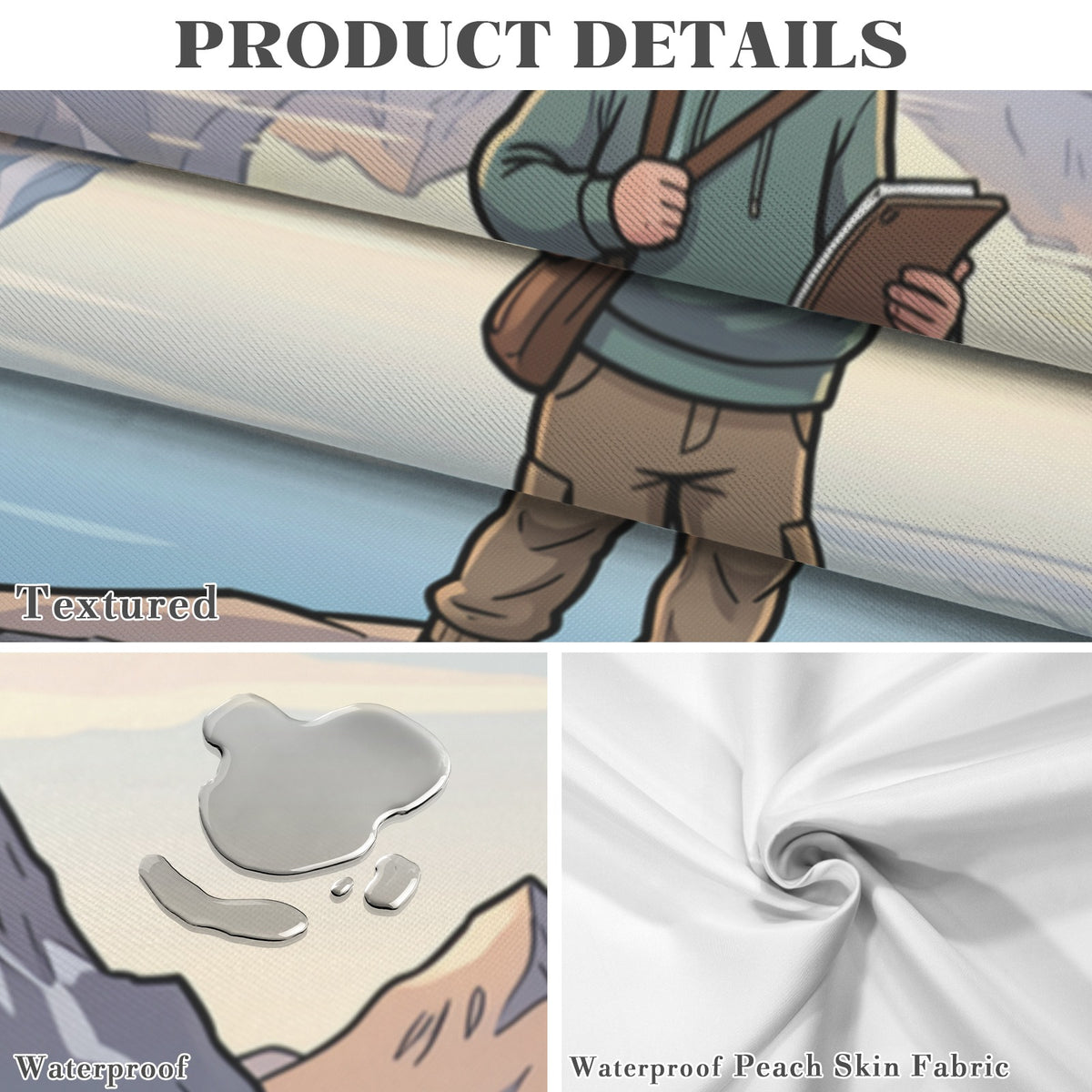 Pinocchio Alpine 178cm x 140cm Rectangular Tablecloth 70x55inch (QUE)