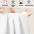 Autumn Metallics Fitted Sheet 39x75x13inch (QUE)