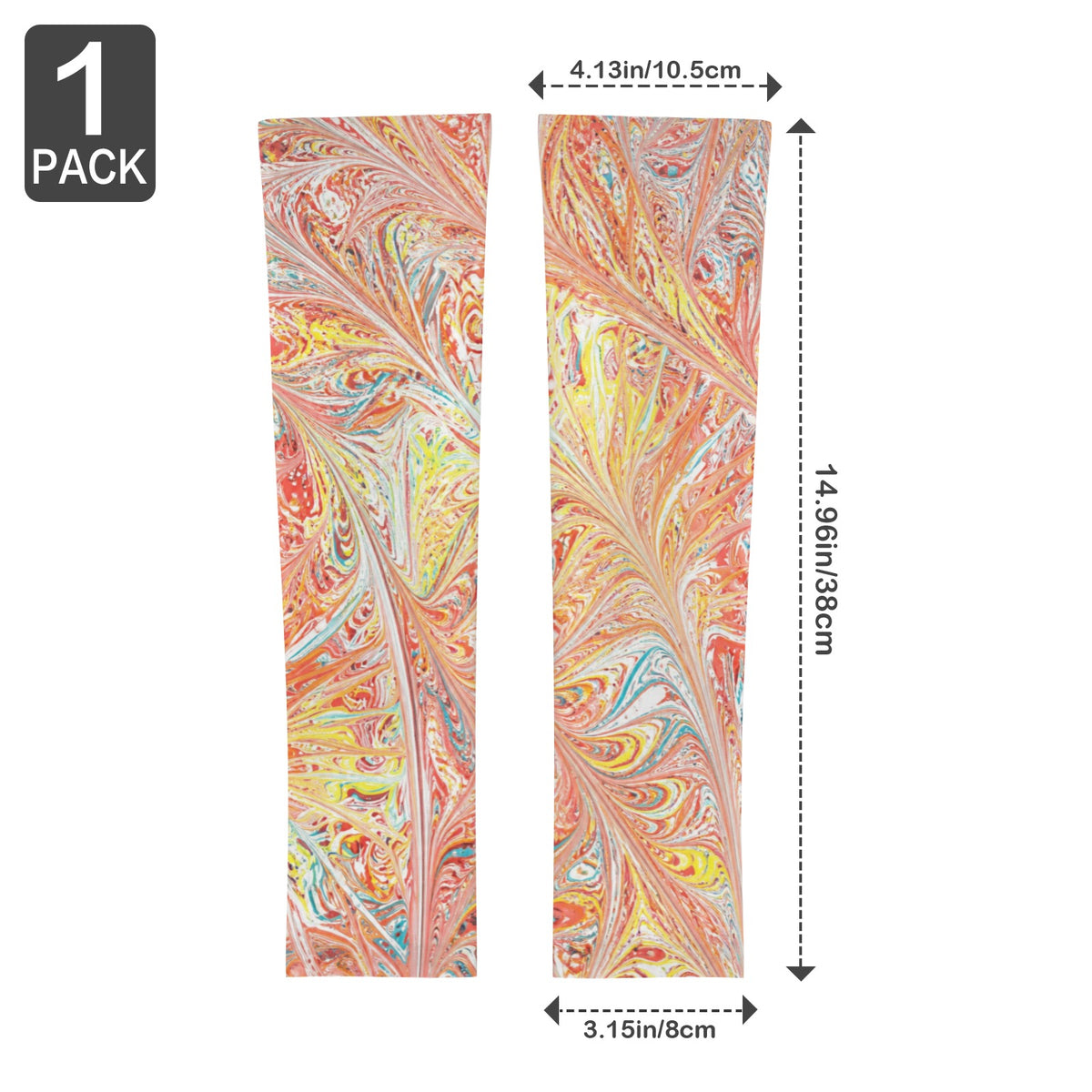 Eerie Botanical Bones Arm Sleeves 38cm (1-Pack) (QUE)