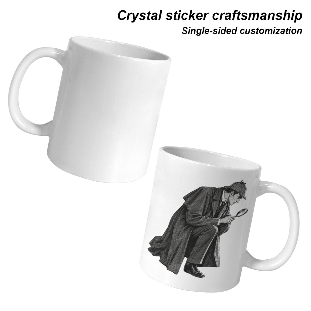 Sherlock Greenhouse Trail 11 oz White Ceramic Mug