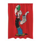 Popeye Anchor and Pipe 51 x 72 in Door Curtain (QUE)