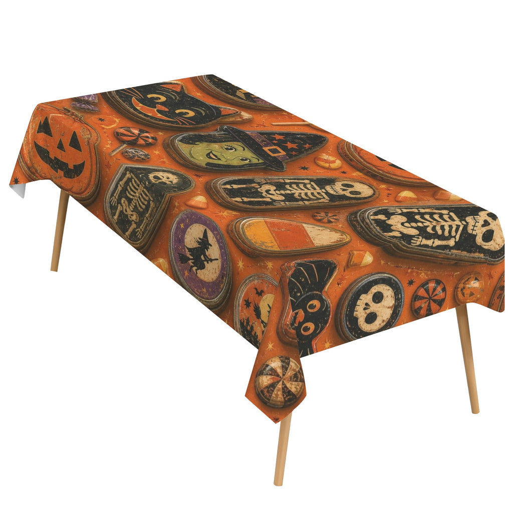 Candy Tin 178cm x 140cm Rectangular Tablecloth 70x55inch (QUE)