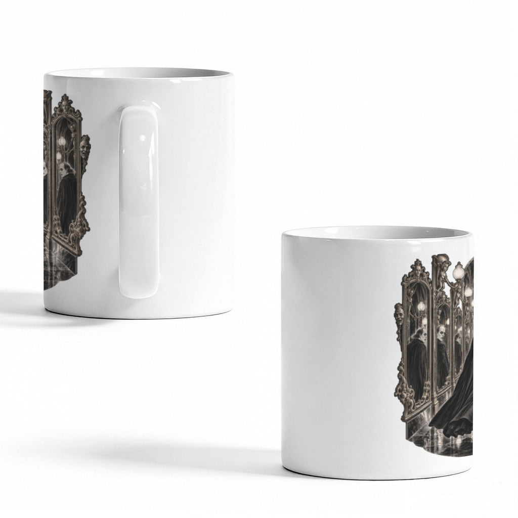 Phantom Mirror Hall 11 oz White Ceramic Mug