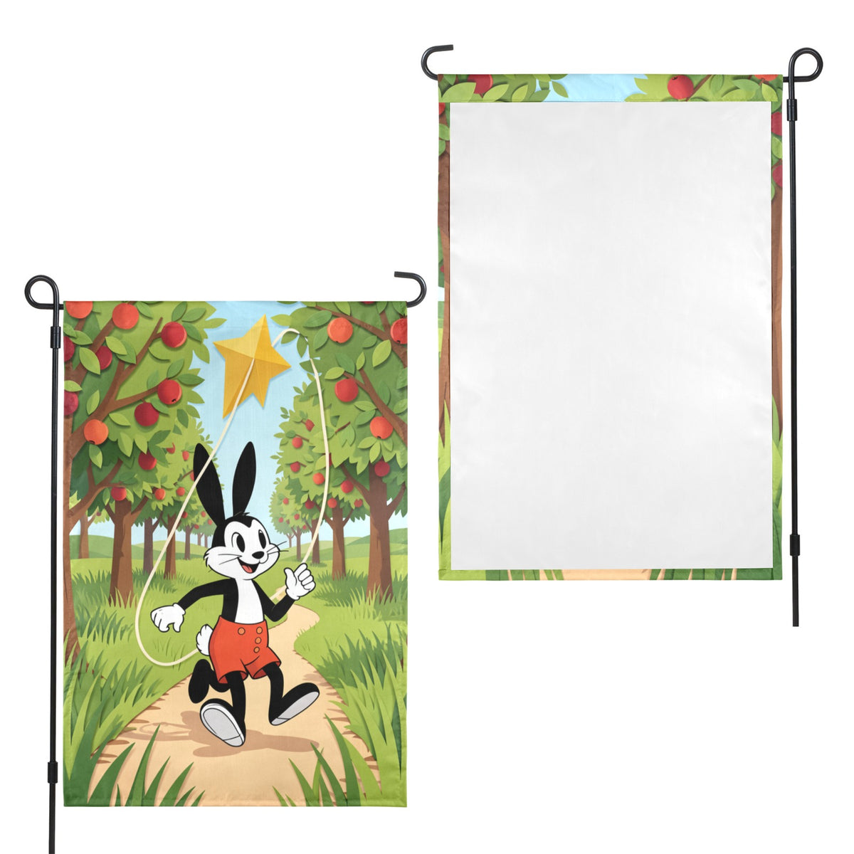 Oswald Orchard Kite 12 x 18 in Garden Flag