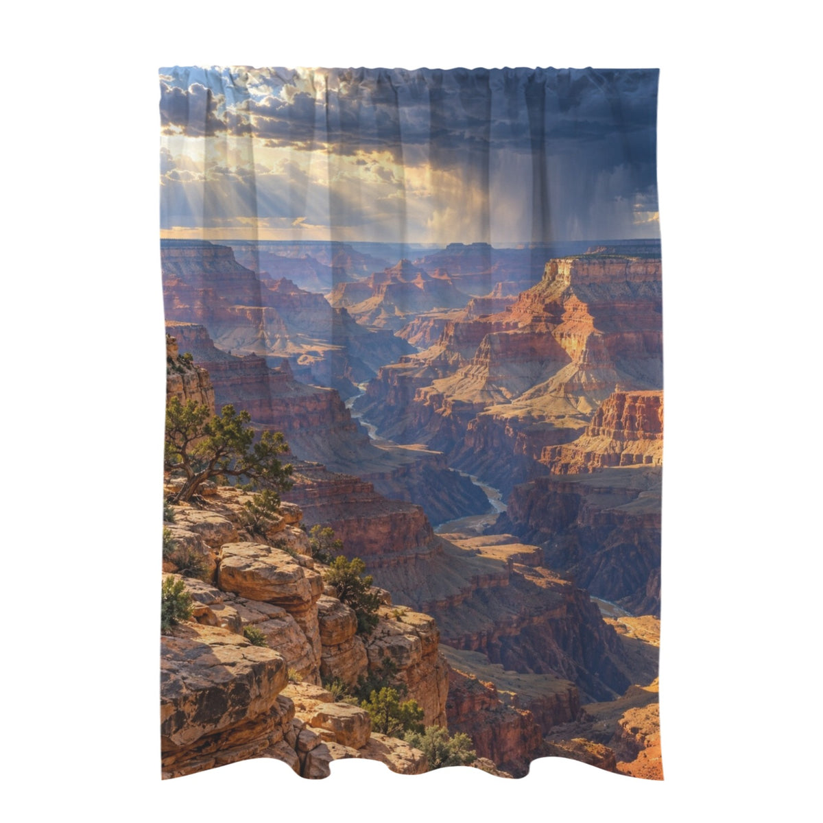 Grand Canyon Storm Rims — 51 x 72 in Door Curtain (QUE)