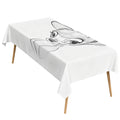 Autumn Birch 178cm x 140cm Rectangular Tablecloth 70x55inch (QUE)