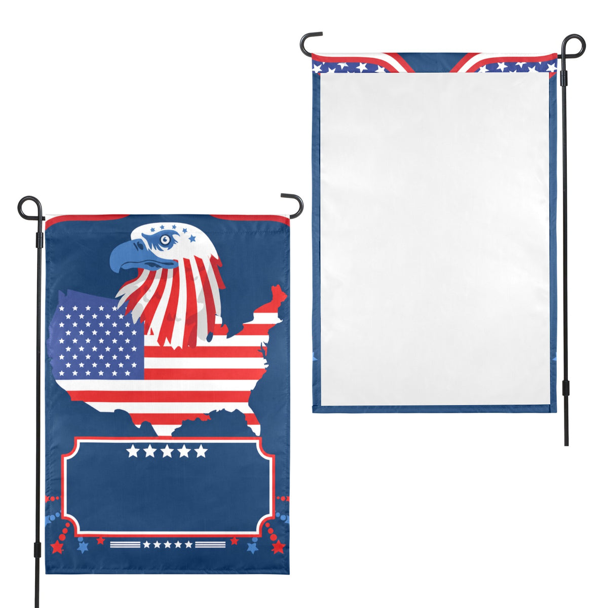 Veterans Day proud to honor botanical 12 x 18 in Garden Flag