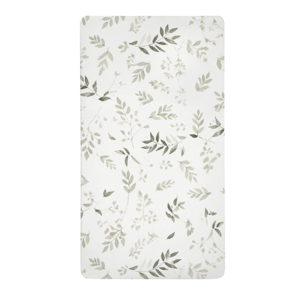 Cozy Core Cloud Check Fitted Sheet 39x75x13inch (QUE)