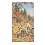 Pooh Autumn Kite Fitted Sheet 39x75x13inch (QUE)