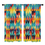 Dopamine Scallop Waves 52 x 84 in Window Curtain Set