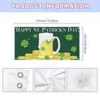 St Patricks Beer Mug 47 x 24 in Festival Banner