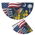 Make Every Voice Count 36 x 18 in Semi Circle Flag