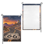 Route 66 Desert Observatory 12 x 18 in Garden Flag