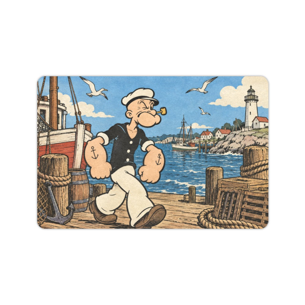 Popeye Harbor Wind 23.6 x 15.7 in Doormat
