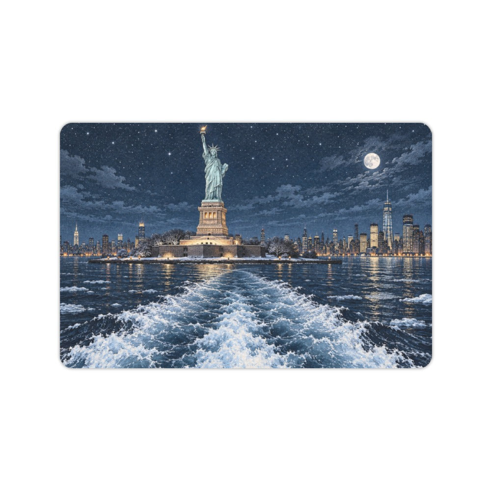 Liberty Winter Skyline 23.6 x 15.7 in Doormat