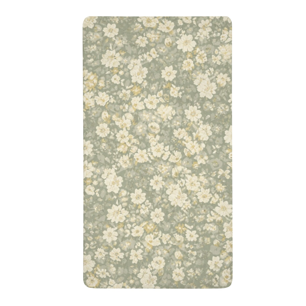 Glitchy Glam Chrome Dream Fitted Sheet 39x75x13inch (QUE)