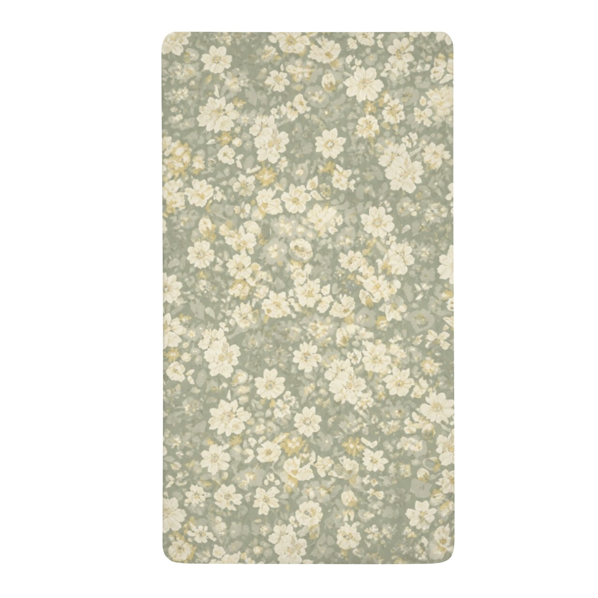 Glitchy Glam Chrome Dream Fitted Sheet 39x75x13inch (QUE)