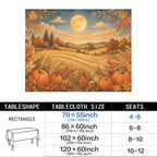 Harvest Moon 178cm x 140cm Rectangular Tablecloth 70x55inch (QUE)