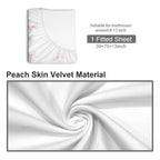 Brass Night Garden Fitted Sheet 39x75x13inch (QUE)