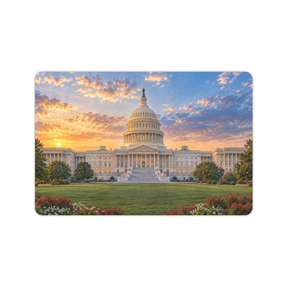 Capitol Dome Sky Study 23.6 x 15.7 in Doormat