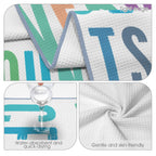 Every Voice Counts 29"x58" (QUE) Waffle Weave Bath Towel