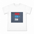 Men's 2026 1776 250 Graphic T-Shirt on a white T-shirt.