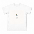 Falling Alice Figure Men's Graphic T-Shirt on a white T-shirt.