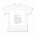 Frankenstein Title Page Men's Graphic T-Shirt on a white T-shirt.