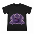 Boo Crew Typography Men's Graphic T-Shirt on a black T-shirt.