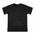 Witchy Book Club Men's Graphic T-Shirt on a black T-shirt.