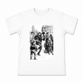 Victorian Street Engraving Men's Graphic T-Shirt on a white T-shirt.