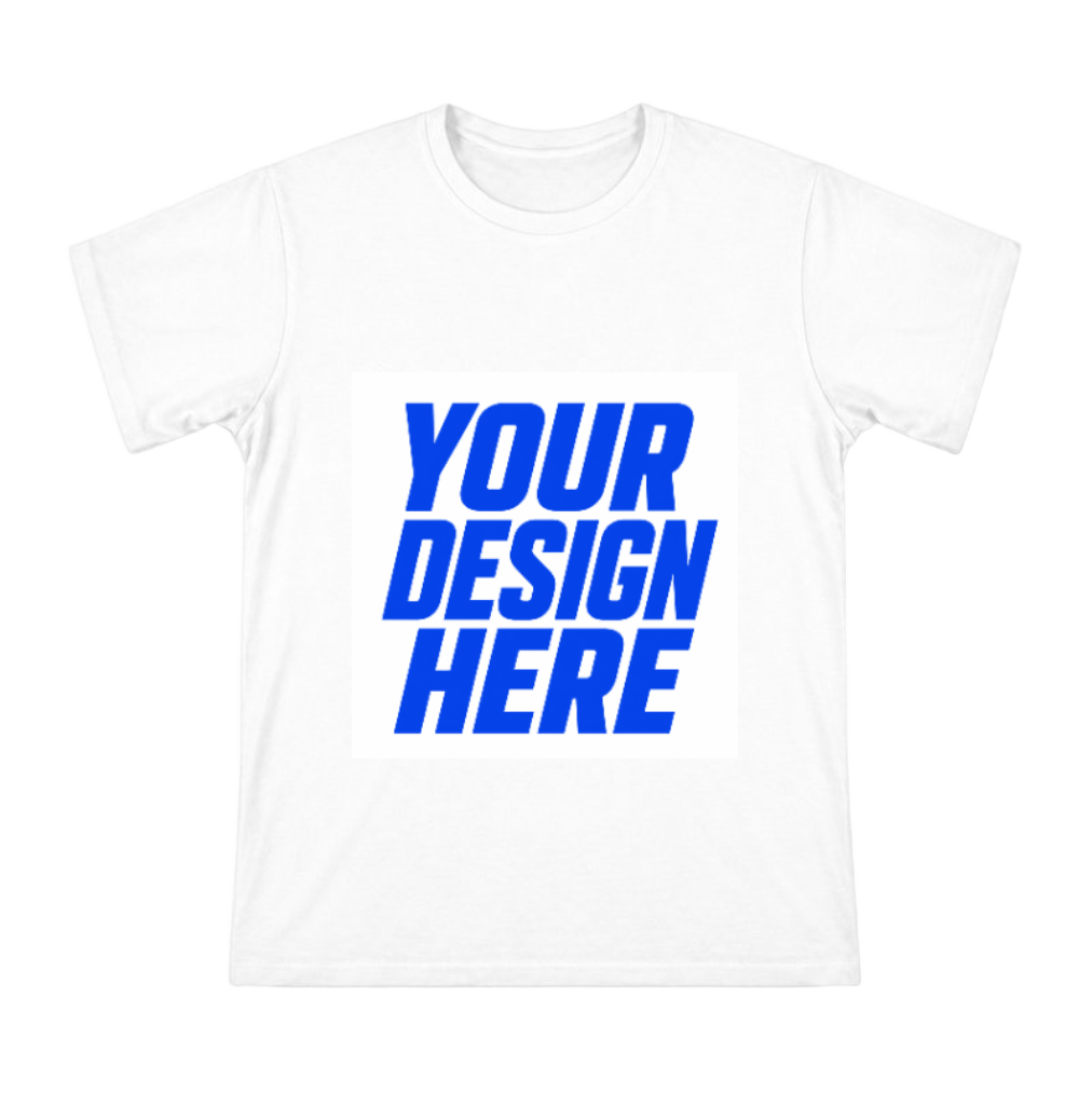Men's Custom White Graphic T-Shirt
