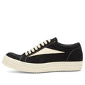 Rick Owens Suede Vintage Sneakers - Black / Milk, product view 1