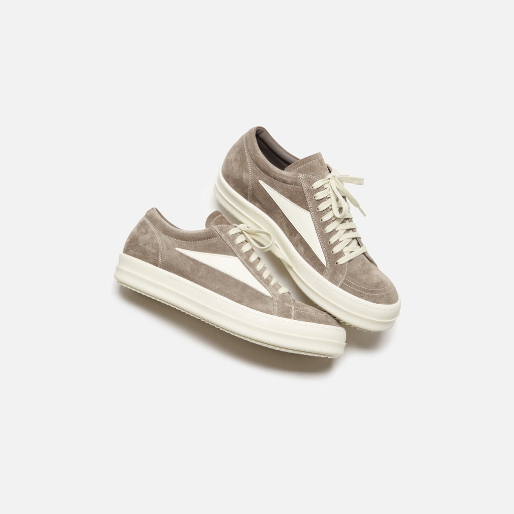 Rick Owens Vintage Sneakers - Dust / Milk / Milk, product view 5
