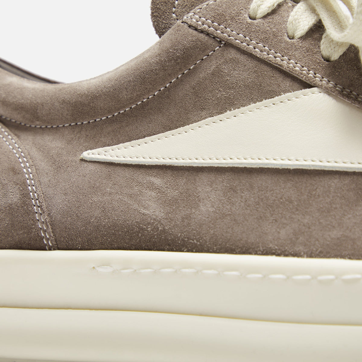 Rick Owens Vintage Sneakers - Dust / Milk / Milk, product view 8